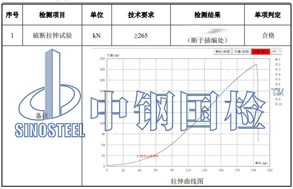 吊索具檢測項目結果