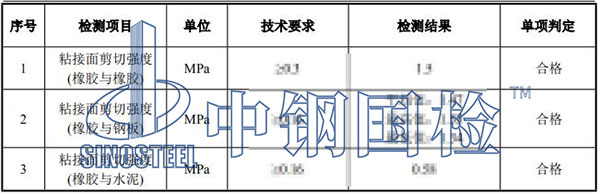 膠粘劑檢測(cè)項(xiàng)目結(jié)果